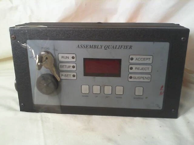 Atlas Copco 487-066514 Assembly Qualifier Controller P-2542/B3.32 w/ Keys NoBox - Image 1 of 1