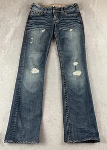 Western Glove Works 1921 Mujer Azul Denim Pierna Recta Vaqueros Talla 28 - Imagen 1 de 10