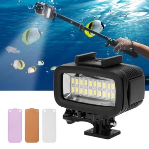 40m Underwater Photography Fill Light Waterproof Diving Camera LED Video Light - Picture 1 of 24
