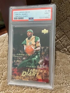 2003 Upper Deck Lebron James PSA 9 #LJ4 Rookie RC card NEW Clean Case - Picture 1 of 1