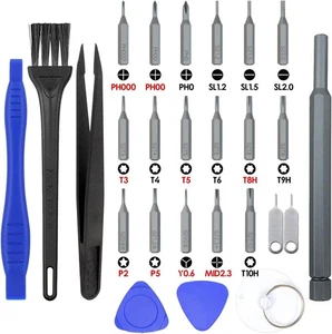 Macbook Schraubendreher 26tlg Macbook Pro Reparatur Werkzeug Set P5 Pentalobe, T5 Torx - Bild 1 von 6