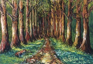 Lane Of Trees - Signed & Numbered Limited Edition Print - F. DeTrolio - Bild 1 von 11