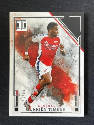 Jurrien Timber 2024-25 Panini Impeccable Premier League /65 #94 - Image 1 of 2