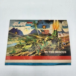Gi Joe Cobra action figure inserto prodotto poster Hasbro 1983 inserto prodotto vintage - Foto 1 di 10