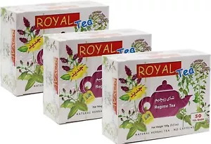 3 paquetes de té natural a base de hierbas Royal Regime dieta delgada 3 paquetes X 50 bolsas - Imagen 1 de 5