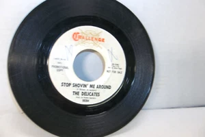 Rare The Delicates Promo Comin down with love Doo wop soul 45 record - Imagen 1 de 8