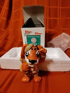 Clemson Tiger, Mascot Ceramic, Ornament, Hand Painted Figurine BPI 1996 - Picture 1 of 10