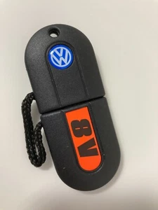 NEW VW GOLF JETTA PASSAT 8V LIGHTED PILL KEY UNCUT FAST FREE SHIPPING! - Picture 1 of 5