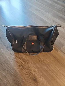 WENGER Swiss Army GEAR Black ROLLING Bag Duffel Luggage CARRY ON LARGE, 5/131 - Picture 1 of 7