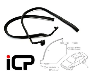 Genuine Rear Arch Liner Rubber Protectors For Subaru Impreza 92-00 WRX STi P1 - Picture 1 of 1