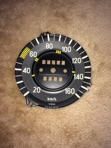 160 KM/H VDO Mercedes Speedometer Dial 114 542 38 01 - Bild 1 von 1