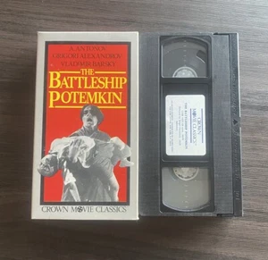 The Battleship Potemkin (BETA, USSR 1925) Crown Movie Classics Black & White - Picture 1 of 1