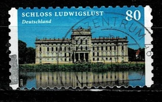 GERMANY  2015  SCHLOSS LUDWIGSLUST USED - Image 1 of 1
