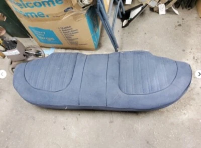 1977-1990 Caprice Impala 88 LeSabre Parisienne Back Rear Seat Lower Cushion BLUE - Image 1 of 4