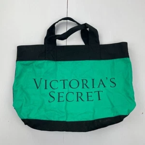 VICTORIA'S SECRET Beach Bag Black Green Blue Gym Travel Day - Picture 1 of 10