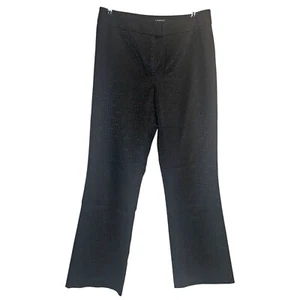 Tribal Women's Black Stretch Extensible Pants T Pattern Black on Black Size 10 - Picture 1 of 7