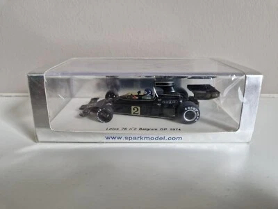 Spark 1/43 Lotus Ford 76 J. Ickx - #2 Gp Belgio 1974 - S1770 - Immagine 1 di 4