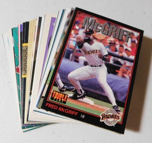 FRED McGRIFF HOF YOU PICK YOUR CARD, ASSORTED YEARS & COMPANIES (item#G94) - Picture 1 of 40
