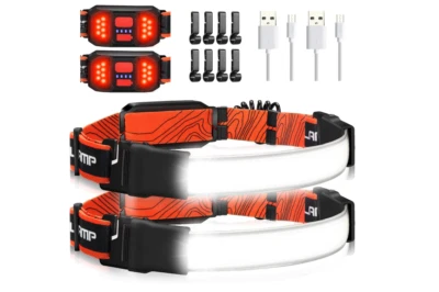 Lamparas De Cazeria Caseria Luz Para Ir De Caza Recargable 20 W USB 2 Pcs NEW US - Image 1 of 4