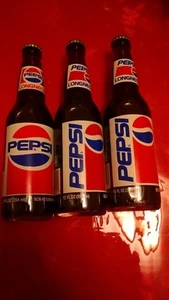 3 Pepsi Longneck 12 oz. Bottles (Richard Petty) "Commemorative" - Bild 1 von 6