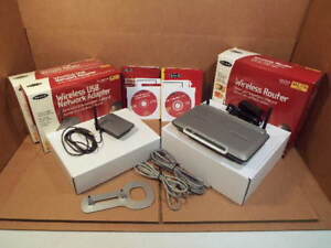 Used Belkin Wireless Router and Two (2) Network Adapters...Original Owner