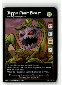 Neopets TCG - Juppie Plant Beast 49/150 - Rare - The Darkest Faerie WOTC - Picture 1 of 2