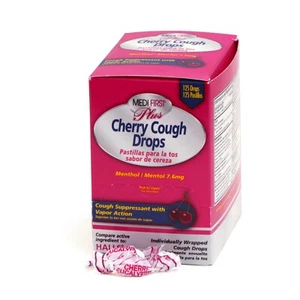 Cherry cough drops 125ct - Picture 1 of 1
