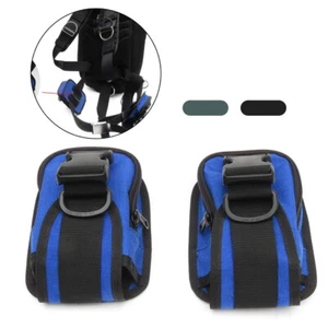 2 Immersione Subacqueo Ricambio 5LBS Peso Cintura Tasca Durevole Sub Borsa Porta - Foto 1 di 13