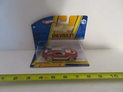 Hot Wheels Chevrolet 1970 Chevy Camaro Red & White 1:50 Scale 2008 NIP - Image 1 of 4