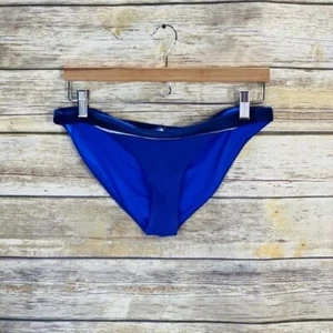 NWOT! Vitamin A Blue Bikini Bottoms Size 12 - Picture 1 of 7