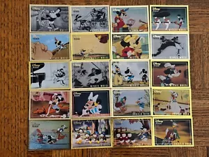 Disney Premium GOLD 80 Card Set 1995 Skybox +Silver Screen Insert MICKEY MOUSE A - Picture 1 of 6