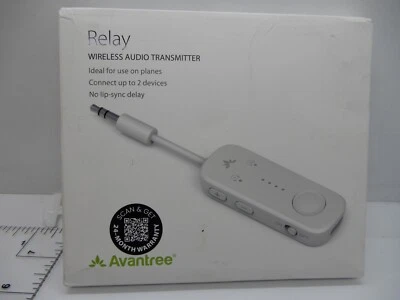 Airplanes Bluetooth 5.3 Adapter for All Headphones Apt-X Low Latency Transmitter - Image 1 of 2