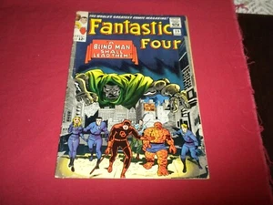 BX20 Fantastic Four #39 Marvel 1965 cómic 4,5 edad de plata DR DOOM! DAREDEVIL! - Imagen 1 de 8