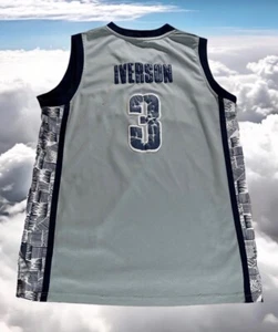 Men Large Jersey Nike Allen Iverson Georgetown - Picture 1 of 7