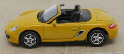 Micro Welly Collection Porsche Boxster S Giallo Ho 1/87 #73118 Senza Scatola - Immagine 1 di 4