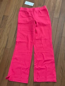 Gymboree Girls Hot Pink Knit Elastic Waist Flare Pants Size 7 New - Picture 1 of 5