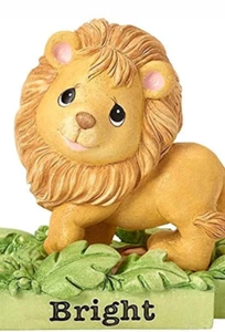 Precious Moments Lion Animal 162413 All Things Bright Beautiful Resin Figurine - Picture 1 of 4
