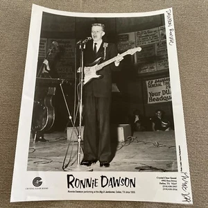 Ronnie Dawson Press Photo 8x10”. See Description. - Picture 1 of 8
