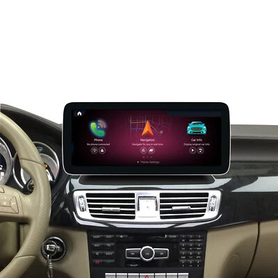 For Mercedes CLS W218 Android Screen Apple Carplay Upgrade Autoradio GPS 12.3” - Bild 1 von 4