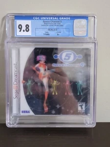 CGC 9.8 A+ * SEGA DREAMCAST - SPACE CHANNEL 5 - FACTORY SEALED * RARE! - Picture 1 of 5