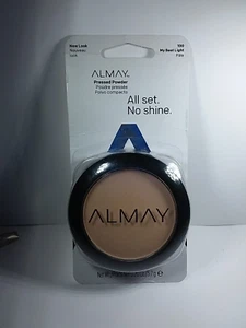 Almay Pressed Powder My Best Light 100 All Set No shine - Picture 1 of 3