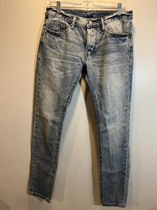 MNML Jeans Herren 31x32 Blau Denim Button Fly - Bild 1 von 11