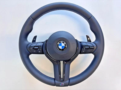 VOLANTE SPORTIVO BMW CON AIRBAG & PADDLE - REPLICA M2 M3 M4 GT - Serie 1/2/3/4/X - Immagine 1 di 4