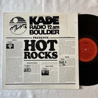 1977 VARIOUS PROMO hot rocks LP AS 285 Cheap Trick Boston Kansas KADE BOULDER - Image 1 of 4
