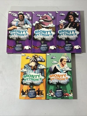MONTY PYTHON'S FLYING CIRCUS VHS Lot Of 5 Comedy Shows - Image 1 of 4