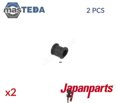RU-449 ANTI-ROLL BAR STABILISER BUSH KIT FRONT JAPANPARTS 2PCS NEW - Image 1 of 4