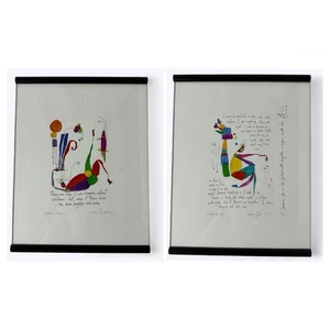 Brian Andreas Laughter & Noise Waiting For Signs Framed Prints Story People READ - Picture 1 of 21