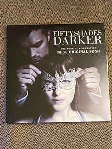 Taylor Swift I Don't Wanna Live Forever Fifty Shades Darker FYC CD Pre-Owned - Picture 1 of 4
