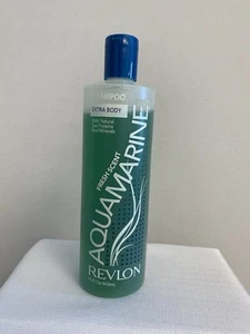 Revlon Aquamarine Extra Body Shampoo With Natural Sea Proteins Vintage 15 Oz - Picture 1 of 4