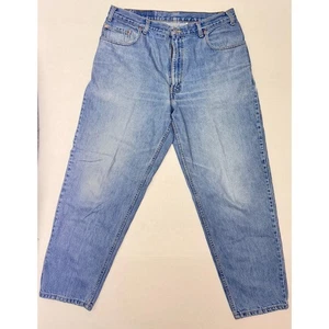 Levi's 560 Jeans W36 L30 Vintage Y2K Canada Made Loose Fit Rare Blank Red Tab - Picture 1 of 17